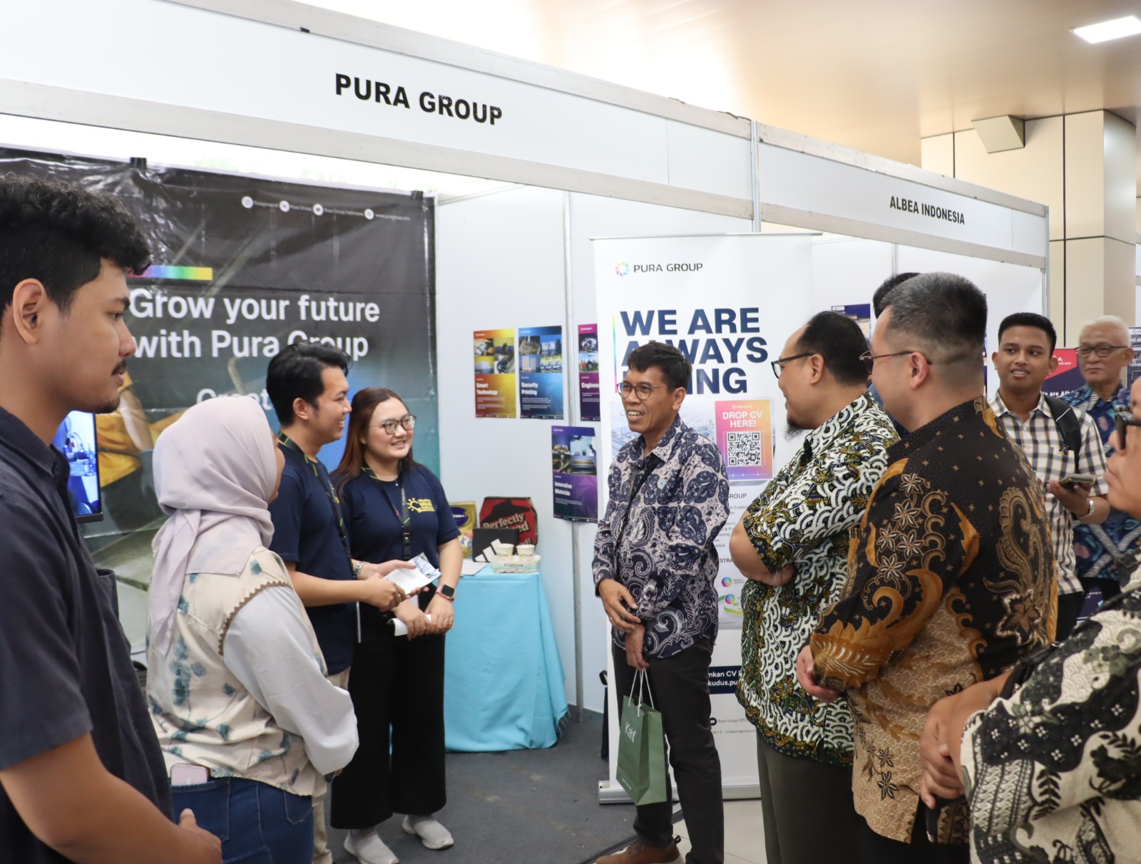 Direktur Polines Buka Job Fair 2026, 19 Perusahaan Hadirkan Peluang Rekrutmen