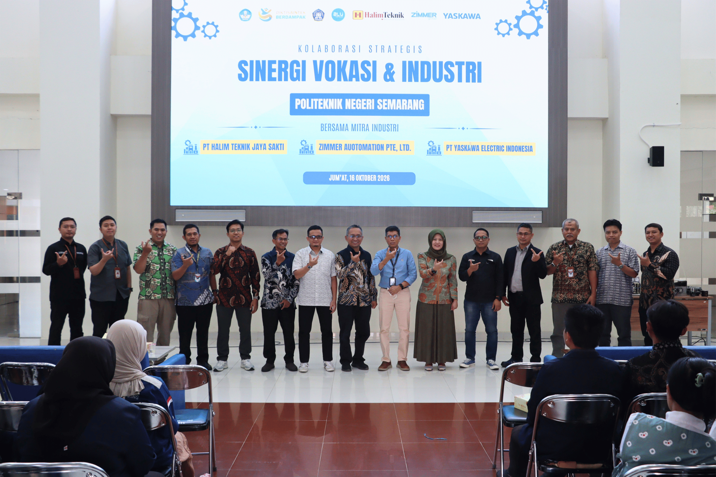 Perkuat Link and Match Industri, Polines Jalin Sinergi Strategis dengan Tiga Mitra Industri